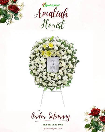 Krans Bunga Duka Cisarandi